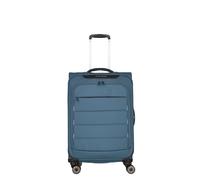 Travelite Skaii 4w M Expandable 62/67l Trolley Bag Bleu