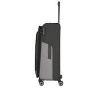Travelite Valise trolley Viia L 4 roues extensible 91/103 l 77 cm Gris