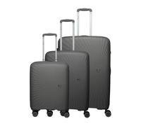 Travelite Tamaris x Travelite Voyaage 4 roulettes Set de valises 3 pièces avec soufflet d'extension gris