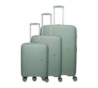 Valise travelite Voyaage Trolley 4w L/M ext./S (x3) Vert TU