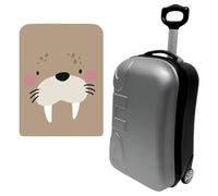 Valise Trolley 20" Cabine avec Housse de Protection Biever, Multicolore, Valise Trolley 20" avec Housse de Protection