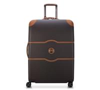 Delsey Valise rigide Chatelet Air 2.0 – Grande taille 76×52×32 cm – 110 L – Marron