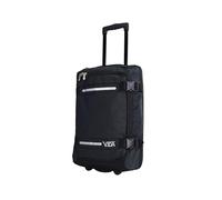 Valise Trolley Cabine Souple Vida VT607,2 Roullettes Multi Sangles d'attache (Noir (Balck), S-Cabine 55x32.5x20cm -34L)
