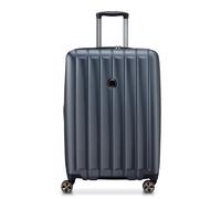 Delsey Paris Trolley de cabine Longitude 4 roulettes 55 cm soufflet d'extension Bleu