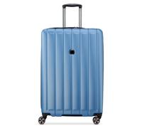 Delsey Valise trolley Longitude 76 cm 4 roulettes soufflet d'extension bleu