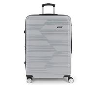 Valise trolley - GABOL - Uyiko - Gris - 4 roulettes - Soufflet d'extension