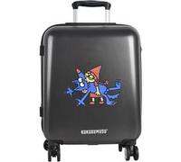 Valise trolley gris foncé avec le petit chaperon rouge modèle besukao -