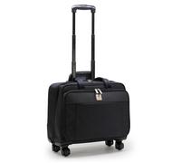 Valise Trolley - Monolith - Professionnelle - 4 Roues - Compartiments pour PC et Tablette - Noir