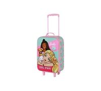 Valise Trolley Soft 3D - Barbie Pets - Rose - Taille Unique