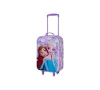 Valise Trolley Soft 3D - Disney La Reine des Neiges 2 (Frozen) Beauty - Lilas - Taille Unique
