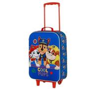 Karactermania Valise à roulettes Paw Patrol Cool Soft 3D Bleu 17x33x52 cm 26 L