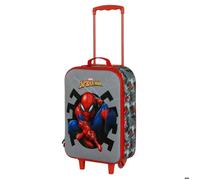 Valise Trolley Soft 3D - Spiderman Symbol - Gris - Taille Unique