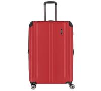 travelite valise rigide grande, extensible, 4 roulettes, CITY, surface anti-rayures, serrure TSA, soufflet d'extension, 77 cm, 113 - 124 litres