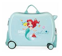 Valise trotteur DISNEY Princess ""Ariel"" - turquoise - JOU-2679822