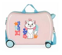 Valise trotteur enfant Disney Les Aristochats Marie - cabine 34L, 50x38x20 cm, rose