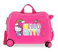 Hello Kitty You are Cute Valise Enfant Rose 50x39x20 cms Rigide ABS Serrure à combinaison 38L 2,1Kgs 4 roues Bagage à main