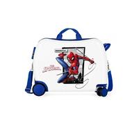 - Valise trotteur Spiderman "Action" - 50 x 38 x 20 cm - Coloris Blanc