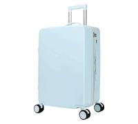 Valise Valises à roulettes Bagage de Grande capacité Fermeture éclair Bagage à Main Voyage étudiant Anti-Stress Valise à Mot de Passe Durable(Mint Green,22 inches)
