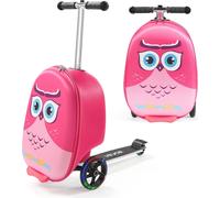 Valise VEVOR Scooter, capacité 20 L, valise de voyage avec roues en Flash-PU, poignée antidérapante en TPR, capacité de poids max. 50 kg, valise pour enfants bagage à main, pour enfants à partir de 5