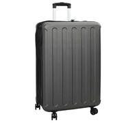 Valise - VIDAXL - 50 x 30 x 76 cm - ABS - Gris foncé - Serrure à clé