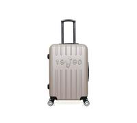 - valise weekend archie 65 cm 4 roues - beige