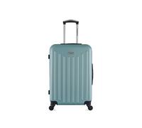 - valise weekend abs brooklyn 4 roues 65 cm - vert eau