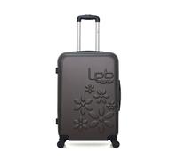 Valise Weekend ABS ELEONOR 4 Roues - gris - LPB LUGGAGE 65x41x26cm