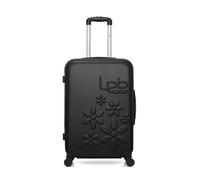 Valise Weekend ABS ELEONOR 4 Roues - noir - LPB LUGGAGE 65x41x26cm