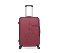 Valise Weekend ABS ELEONOR 4 Roues - rouge - LPB LUGGAGE 65x41x26cm
