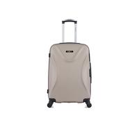 Valise Weekend GARIBALDI 4 Roues - BEIGE - BLUESTAR 65x41x26cm
