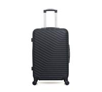 Valise weekend ABS LENA - noir - WAVE PARIS 65x41x26cm
