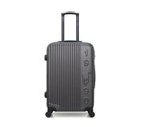 gentleman farmer - valise weekend abs liam 4 roues 65 cm - gris fonce gris fonce