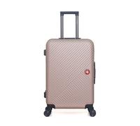 Valise Weekend ABS SPIEZ 4 Roues - rose - SWISS KOPPER 65x41x26cm