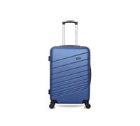 - valise weekend abs tigre 4 roues 65 cm - marine