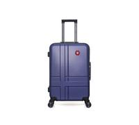 - valise weekend abs uster 4 roues 65 cm - marine