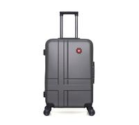Valise Weekend ABS USTER 4 Roues - GRIS - SWISS KOPPER 65x41x26cm