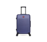 - valise weekend abs wil 4 roues 65 cm - marine
