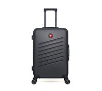 Valise Weekend ABS ZURICH 4 Roues - noir - SWISS KOPPER 65x41x26cm