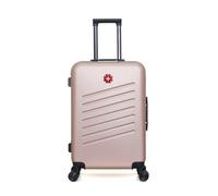 Valise Weekend ABS ZURICH 4 Roues - rose - SWISS KOPPER 65x41x26cm