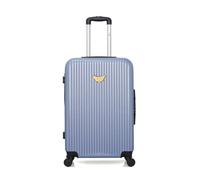 LPB - Valise Weekend ABS AGATA 4 Roues 65 cm Bleu