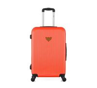 Valise Weekend AGATA 4 Roues - orange - LPB LUGGAGE 65x41x26cm