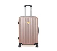 Valise Weekend AGATA 4 Roues - rose - LPB LUGGAGE 65x41x26cm
