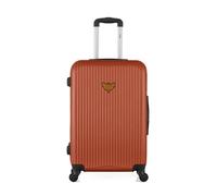 Valise Weekend AGATA 4 Roues - rouge - LPB LUGGAGE 65x41x26cm