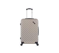 Valise weekend bluestar - abs cite 65 cm - beige beige