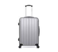 BLUESTAR - Valise Weekend ABS NAPOLI 4 Roues 65 cm Gris