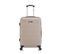 BLUESTAR - Valise Weekend BRAZILIA 65 cm 4 Roues - beige