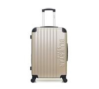 Valise Weekend BUCAREST 4 Roues - BEIGE - BLUESTAR 65x41x26cm
