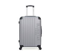 BLUESTAR - Valise Weekend ABS BUCAREST 4 Roues 65 cm Gris