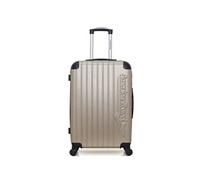 AMERICAN TRAVEL - Valise Weekend ABS BUDAPEST 4 Roues 65 cm Beige