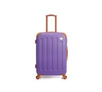 - valise weekend abs camelia 4 roulettes 65 cm - violet